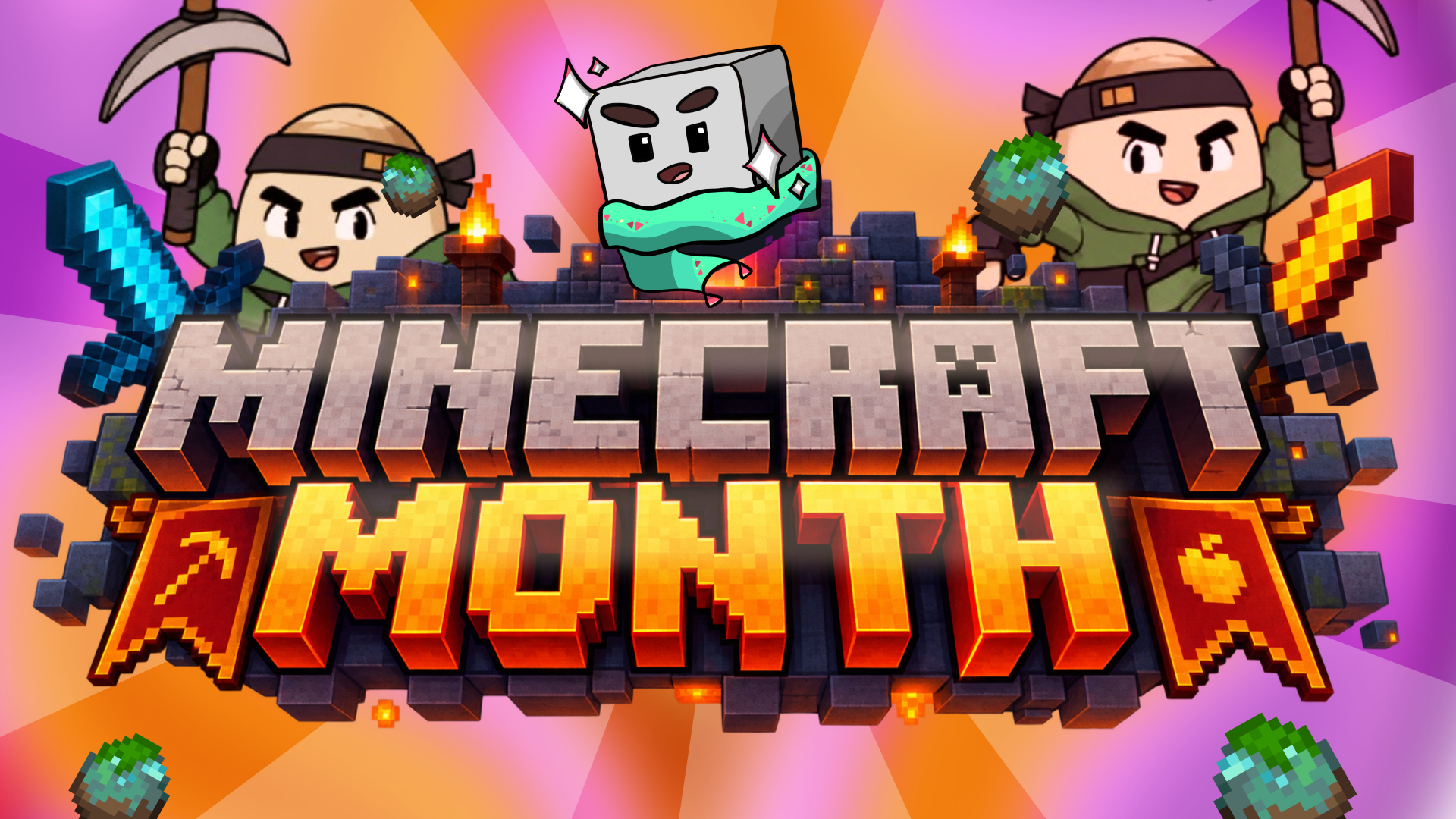 Minecraft Month at Egg Academy -- September 2026.